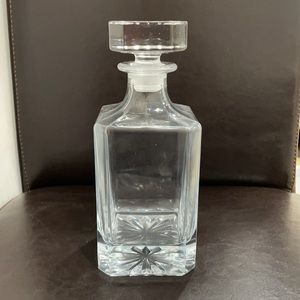 Vintage glass decanter